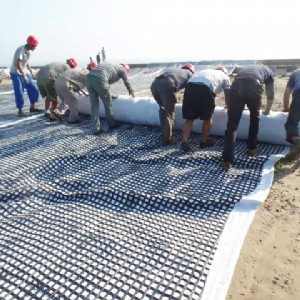 加筋土工布施工